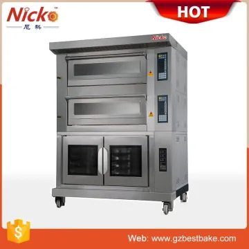 4 Trays Oven + 10 Trays Proofer Professional Combination Bakery Equipment Commercial Convection Oven