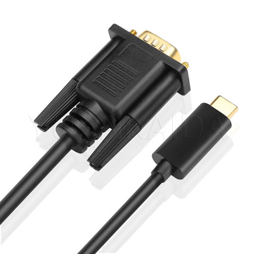 USB-C to VGA 1080P Cable Converter