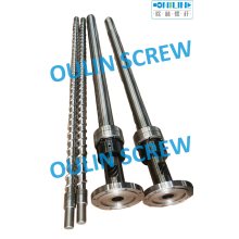 80mm Bimetallic Screw and Cylinder for LDPE Sheet Extrusion