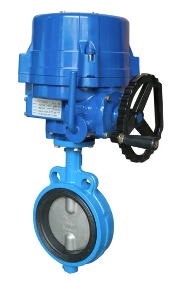 Oem Electric High Performance, Energy Saving Wafer Butterfly Valve For Waterworks