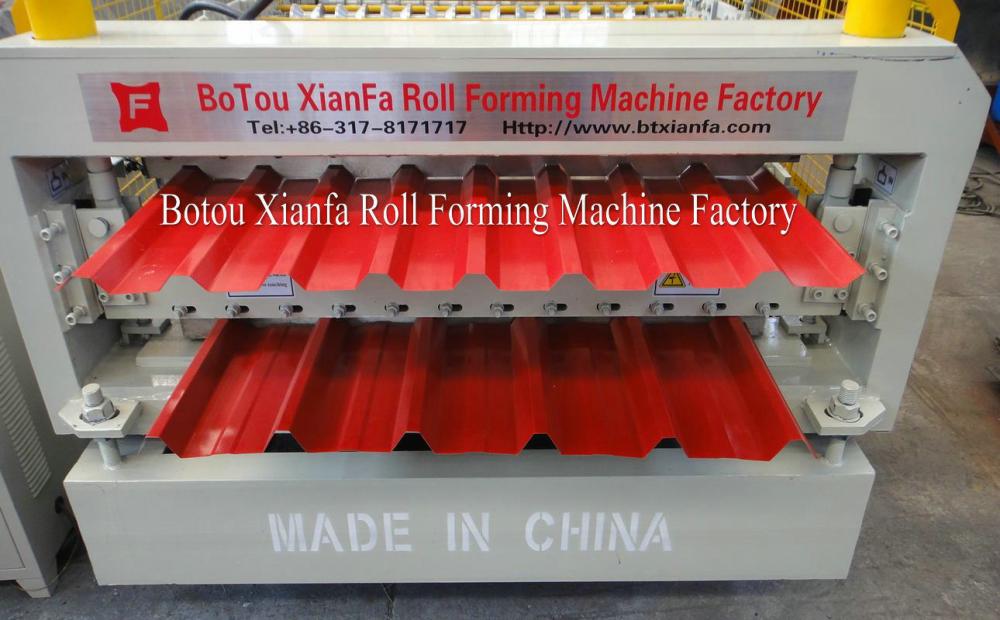 Wall Roof Double Layer Roll Forming Machine