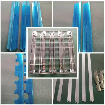 aluminum reflectors for ceiling lamp and louver light