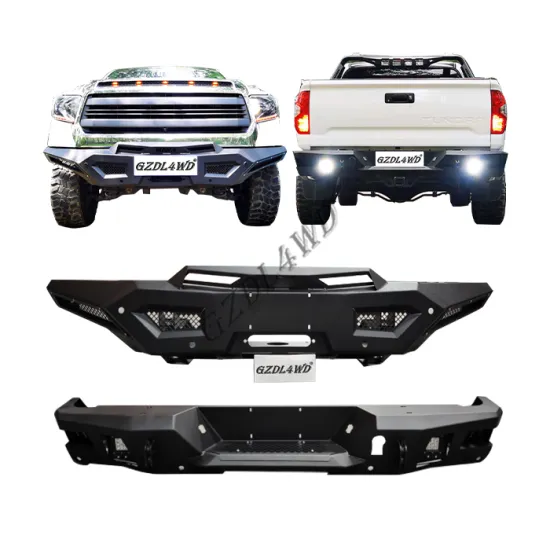 4WD Winch Bumper Bull Bar Kit for Tundra Pickup Trucks - Front & Rear Bumper Accessories