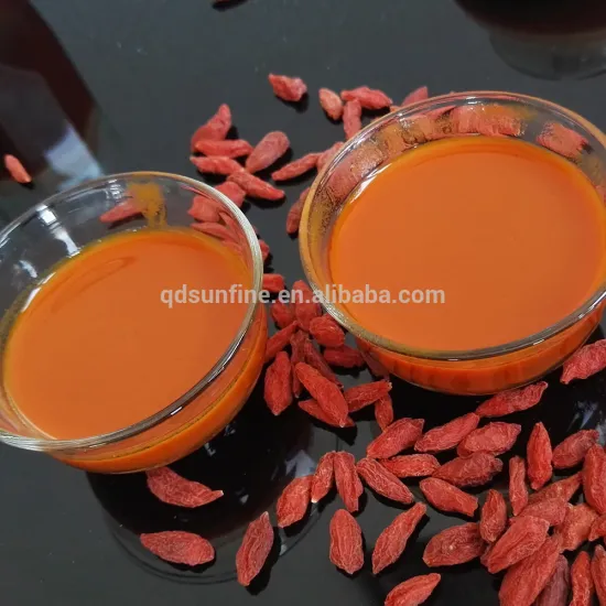 fresh goji juice & concentrate