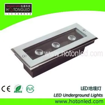 high quality 304 stainless steal rectangle led underground light