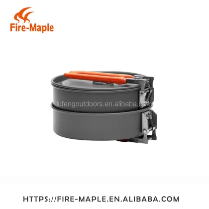 Fire Maple Backpack Aluminum Picnic Camping Cookware Set Feast