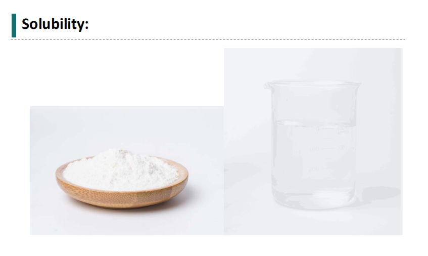 Mogroside soluble ablity