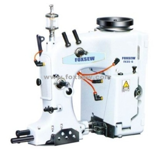 Machine de fermeture de sac à double fil à une aiguille