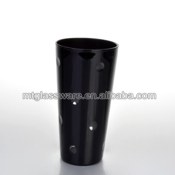 2016 style black glass tea/water cup