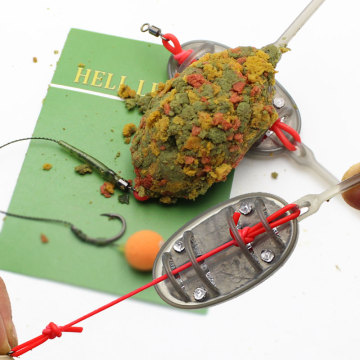 Elasticated Flat Method Carps Feeder Lures and Hair Rigs for Fishing Accessories" 

However, to make it more concise and SEO-friendly, you might consider:

"Elasticated Flat Method Carps Feeder Lures & Terminal Tackle Accessories