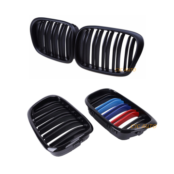 E39 M5 Style Black Front Bumper Grille for BMW 5 Series 1997-2004