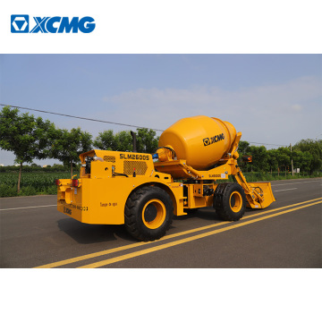 XCMG SLM2600S Mini Self Loading Concrete Mixer with 2.5 M3 Yield Price