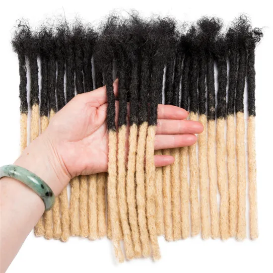BLT human dread loc hair extension vendors wholesale factory price dreadlock extensions human hair afro kinky locs
