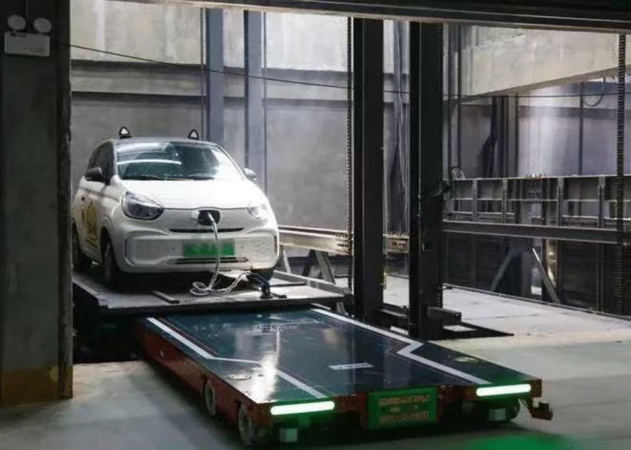 Automated AGV Parking system