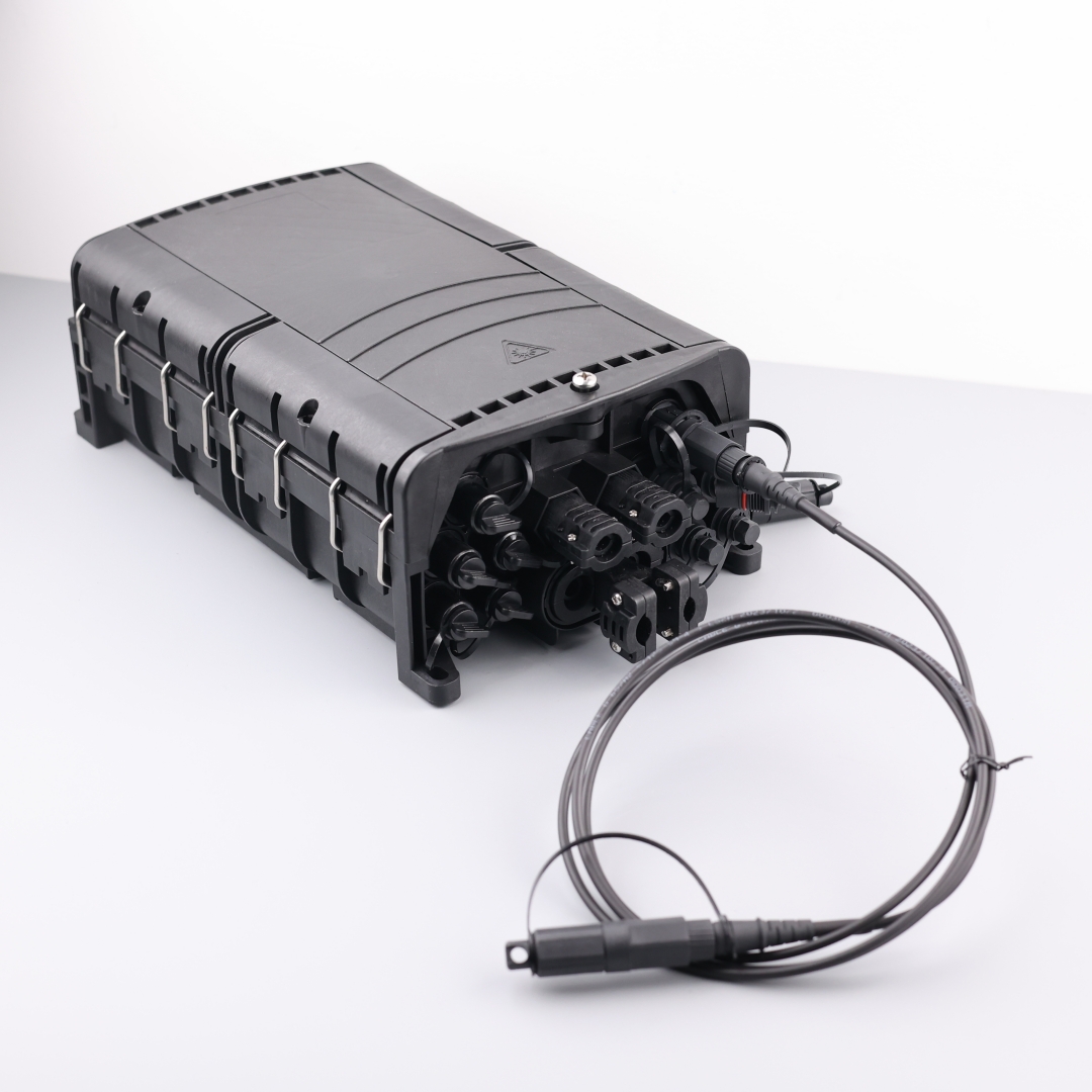 กล่องฮับ IP68 10 พอร์ตกล่องแจกเส้นใย