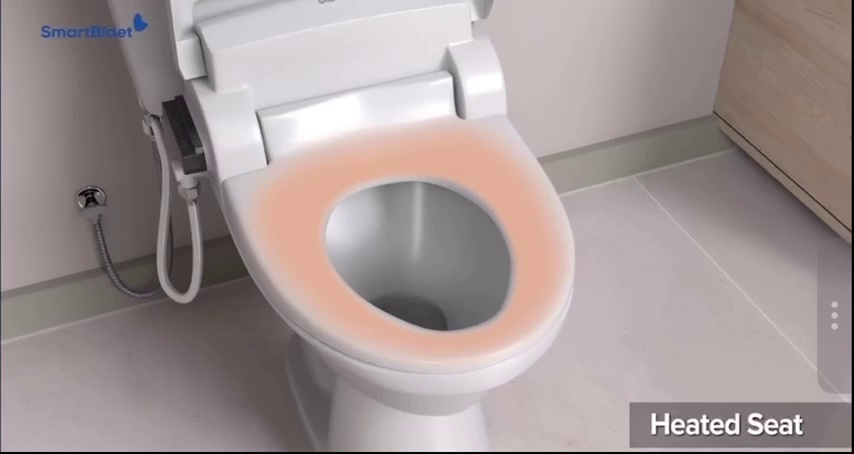 Electric smart toilet seat