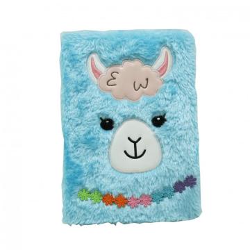 BLUE PLUSH NOTEBOOK 1-0