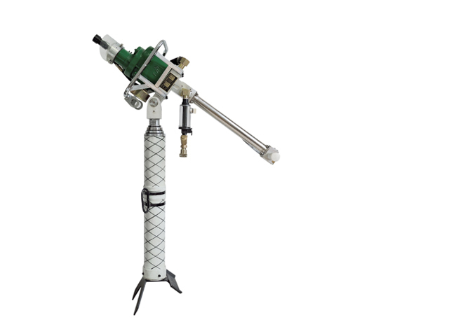 Pneumatic outrigger vibration bolter