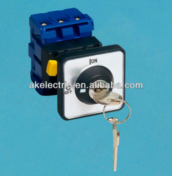 electrical function of on off changeover switch handle switch