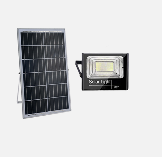 Éclairage extérieur inondable à LED solaire IP65 extérieur