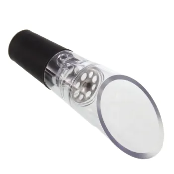 Stainless Steel Portable Wine Aerating Pourer - No Drip, Pack of 2