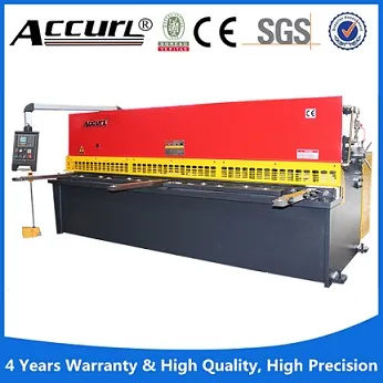 Accurl Hydraulic Plate Shears for Metal Sheet