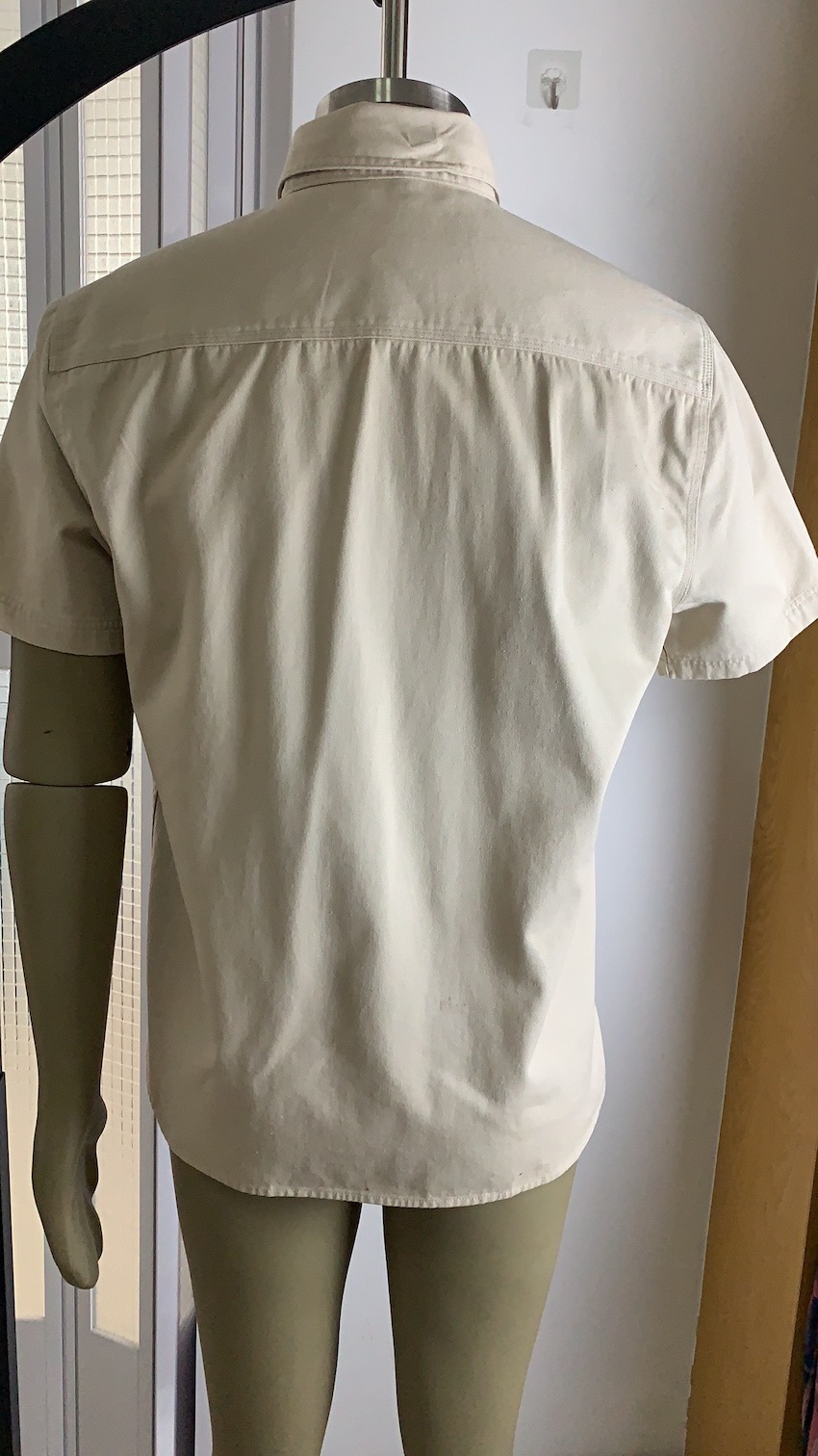 Custom 100% Cotton Short Sleeve Shirt