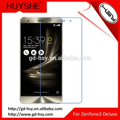 HUYSHE mobile phone accessories tempered screen protector for zenfone 3 ,for ASUS zenfone 3 tempered glass screen protector