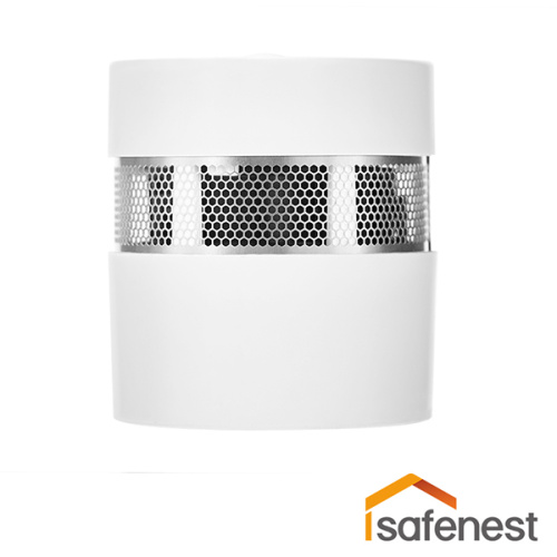 Photoelectric Smoke Alarm with Hush Feature
