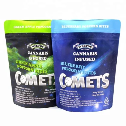 Custom printed snack bags Stand Up Pouch Gravure Printing Snack plastic bag