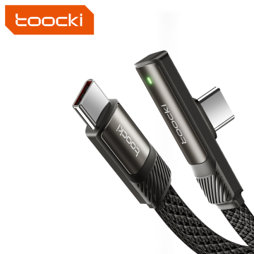 Toocki 100W Fast Charging Braided Type C to Type C Cable