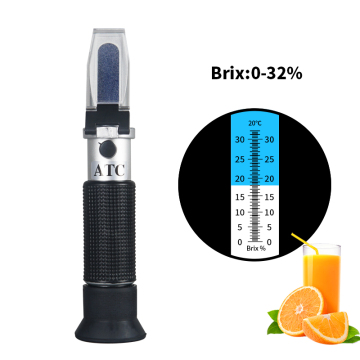 Handheld Nohawk Brix Meter for Accurate Sugar and Honey Concentration Measurement (0-32% Brix)
