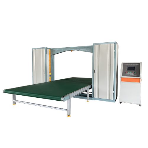 2019 new design High performance low noise Automatic horizontal polystyrene styrofoam hot wire slices foam cutting machine