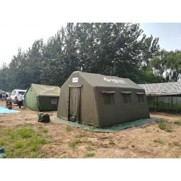 Green Oxford Inflatable Medical Tents for Field Hospitals