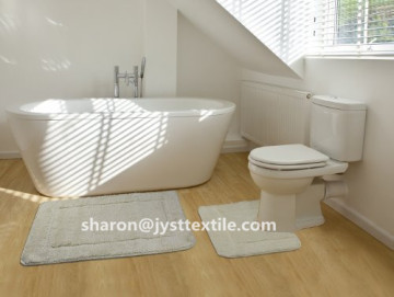 2pcs Microfiber toliet seat/cover toilet set/ Bathroom Mats Sets
