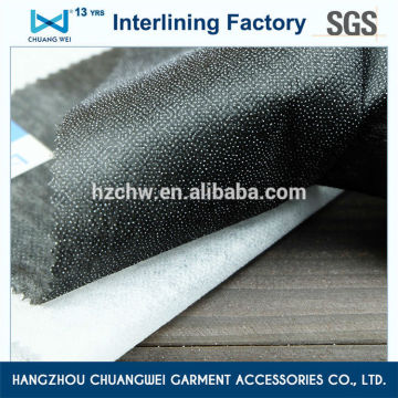 nonwoven nylon fabric adhesive backing interfacing