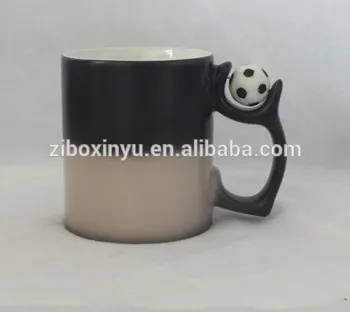 ZIBO XINYU XY-886 2014 11oz Color Changing Mug with Football