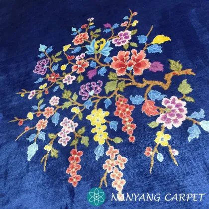 4'x6' Hand Knotted Chinese Oriental Silk Rug