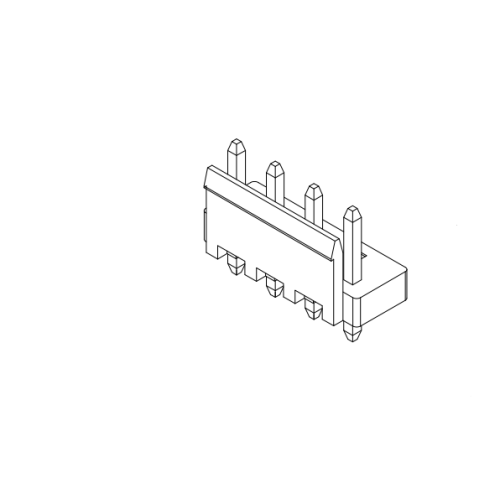 5.00 MM 180°Wafer Connector Series AW5001S-XP