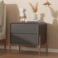 Installation-free night table Bedroom household Light luxury minimalist multi-functional bedside cabinet Locker