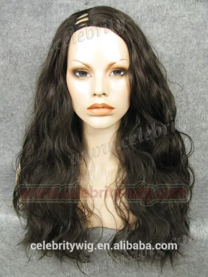 New fashion trend beautiful u part wig kinky curly machine made wig