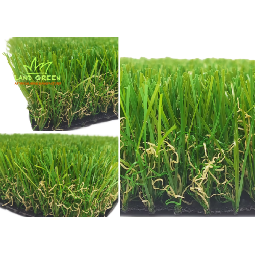 Зеленый газон для сада, синтетическая трава, искусственный тростниковый рулон