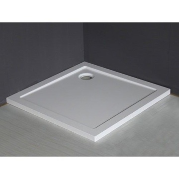 90x90 ABS White Portable Shower Tray