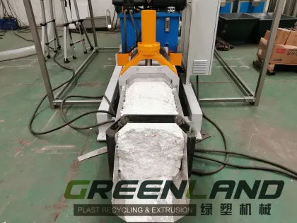 Greenlandplast Styrofoam Compressor: Expanded Polyethylene (EPS) Foam Compactor Recycling