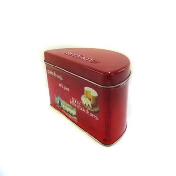 Custom Design Metal Half Round Tin Box for Cheese and Cookie Packaging