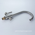 High-Quality Stainless Steel Square Clean Drinking Water Faucet: 3-Way Kitchen Solutions