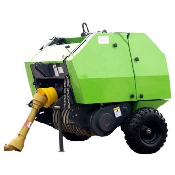 Mini okrągły siano baler i mini ryżowy kombajn kombajny