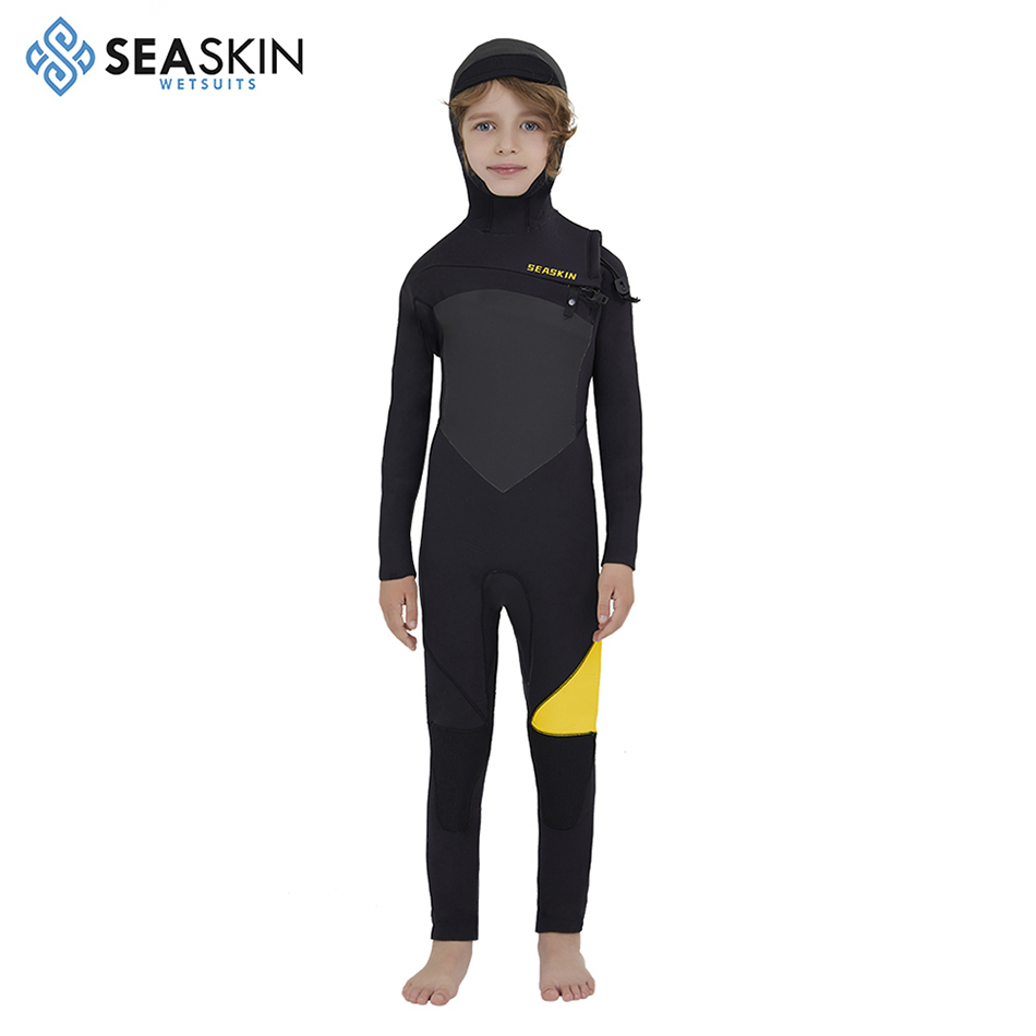 Seaskin 2/3mm Neoprene Surfing Wetsuit untuk Anak