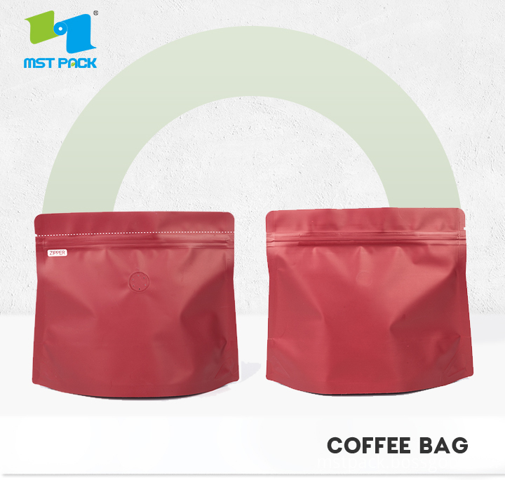 COFFE BAG WITH DEGASSING VALVE