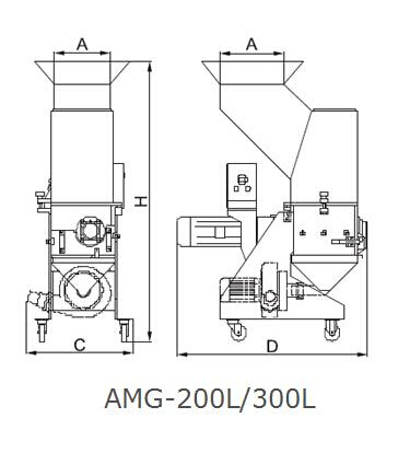 Low Speed Granulator Machine